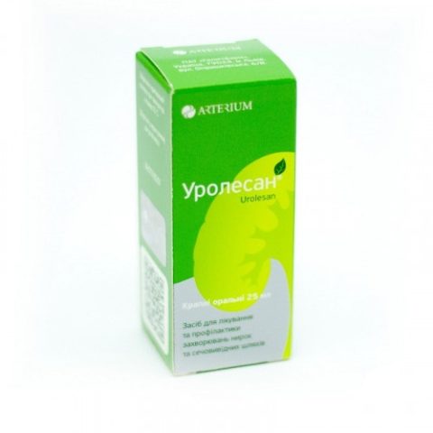 Уролесан 25 мл капли