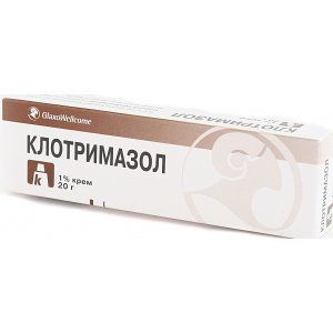 Клотримазол крем 1% 15 гр