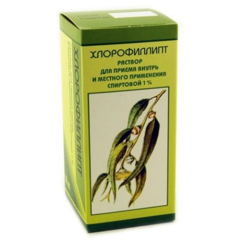 Хлорофиллипт 1% спиртовой 50 мл