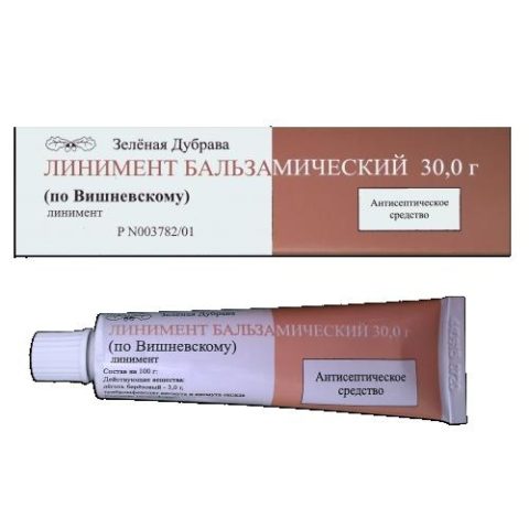 Линимент бальзамический по Вишневскому 30 г туба