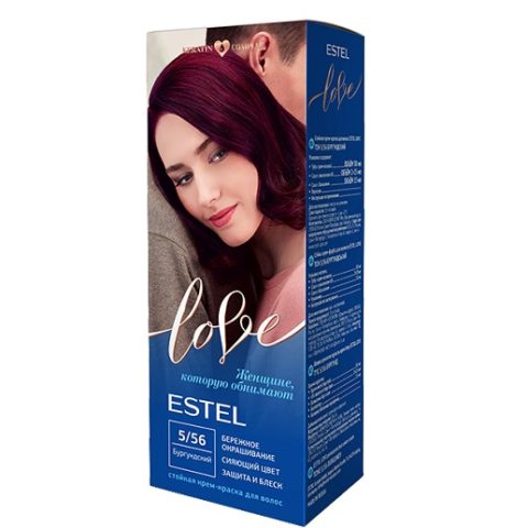 «Estel Love Color» Бургундский 5/56