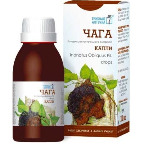 Чага капли 50 мл