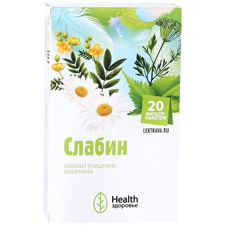 Фиточай «Слабин» 2 г х 20 фильтр-пакеты