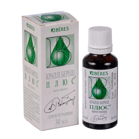 Береш плюс 30 мл капли