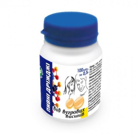 Дрожжи от угрей №100