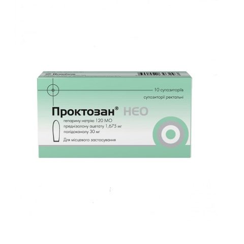 Проктозан Нео свечи №10 (геморрой)