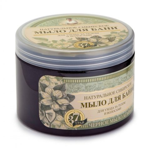 Мыло для бани «Черное мыло Агафьи» 500 мл