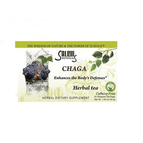 Чай из чаги пакетики №20 Salem Botanicals
