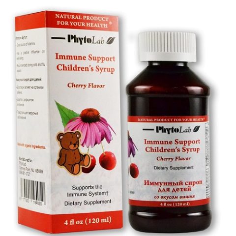 Иммунный Детский сироп с вишней 120 мл Salem Botanicals