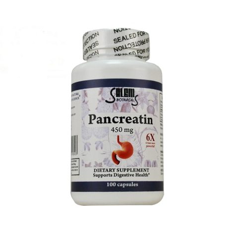Панкреатин капсулы №100 Salem Botanicals