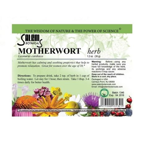 Пустырника трава 35 г Salem Botanicals