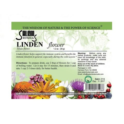 Липы цветы 35 г Salem Botanicals