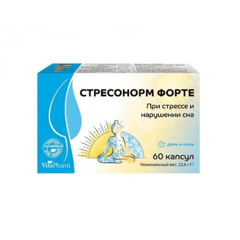 Стресонорм форте капсулы №60