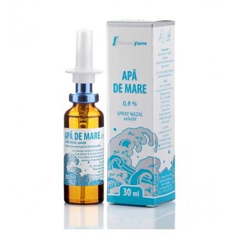 Морская Вода (Apa de mare) Спрей Назальный 0.9% 30 мл