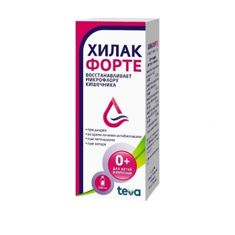 Хилак форте капли по 30 мл