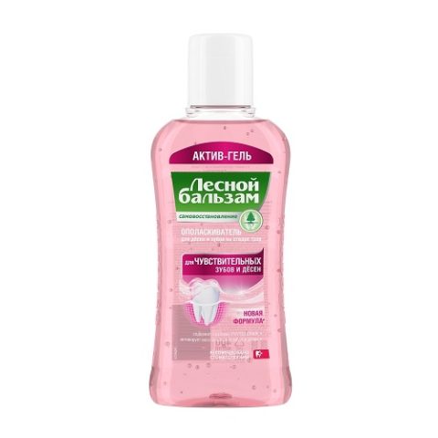 Лесной бальзам ополаскиватель для чувствительных зубов и десен 400 мл