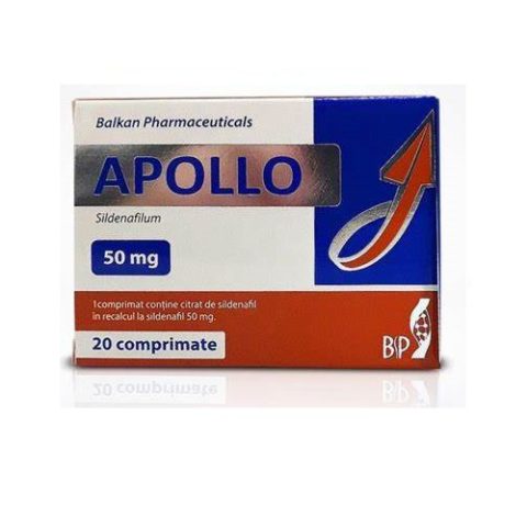 Аполло таблетки 50 мг №20 (потенция)