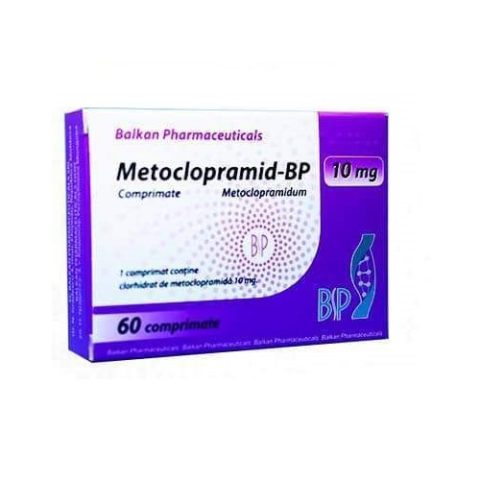Метоклопрамид таблетки по 10 мг №60 (церукал)