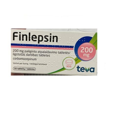 Финлепсин таблетки по 200 мг №50